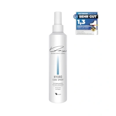 Abbildung von Knaus Hairdesign Hydro Care Spray 2 Phasen Feuchtigkeitsspray Leave In Conditioner Sprühkur I Haarpflege ohne Ausspülen für trockenes und sprödes Haar ALoe Vera Anti Frizz Vegan
