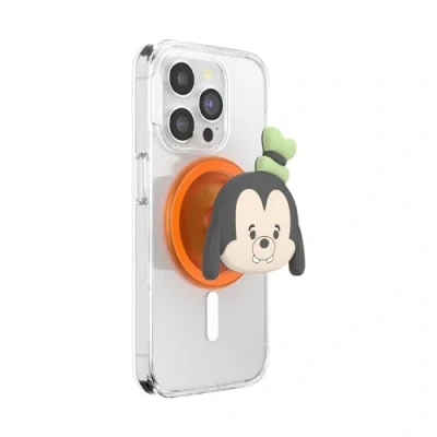 Abbildung von PopSockets: PopGrip Round für MagSafe Inklusive Adapterring Ausziehbarer Sockel und Griff mit einem Austauschbarem Top Smartphones Hüllen Kawaii Goofy