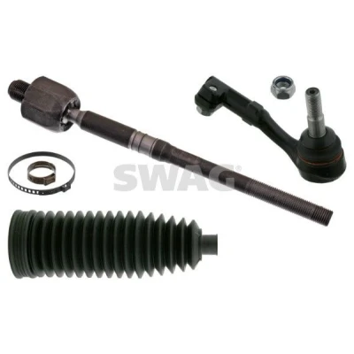 Abbildung von SWAG 20 94 0516 Spurstange Vorderachse rechts mit Anbaumaterial BMW: 3 Limousine, Touring, 1 Schrägheck