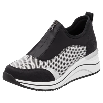 Abbildung von Remonte Slip On Sneaker, Freizeitschuh, Halbschuh, Slipper in veganer Verarbeitung