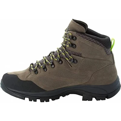 Abbildung von Jack Wolfskin Rebellion Hikingschuh, Herren, Größe: 44.5, Brown red Schuhe
