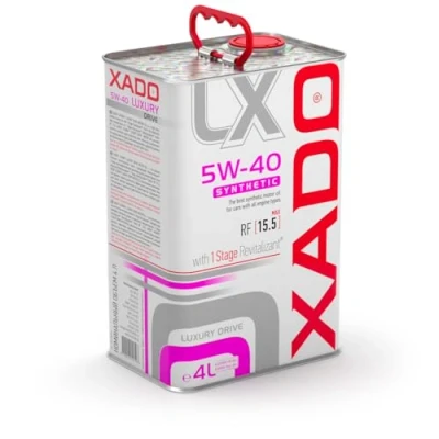 Abbildung von XADO Motor Öl 5W 40 Synthetisch Luxury Drive mit 1 Stage Revitalizant Additiv 4 Liter