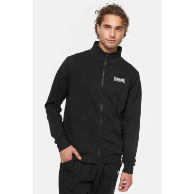 Abbildung von Lonsdale Normale Passform Sweatjacke, Herren, Größe: XL, Black white