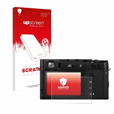 Abbildung von upscreen Schutzfolie für Fujifilm X100VI Kristall klar, Kratzschutz, Anti Fingerprint