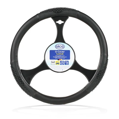 Abbildung von ALCA Luxus 592000 Lenkradbezug schwarz 37 39 PVC