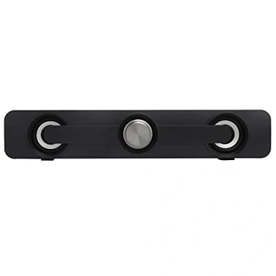 Abbildung von PUSOKEI Computerlautsprecher und Subwoofer, Bluetooth5.0 Heimkino Soundbar, USB betriebene Setero Soundbar Lautsprecher für Laptop PC/Heim Soundsystem(Schwarz)