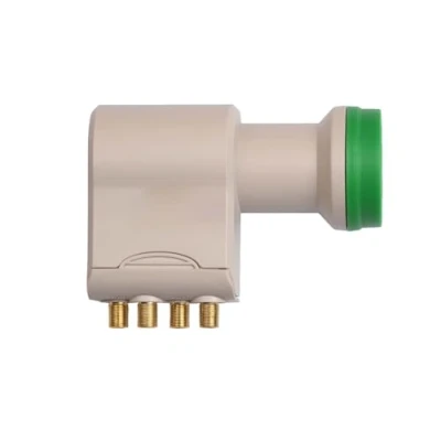 Abbildung von HUMAX Green Power Quattro LNB, Stromspar Satelliten universal LNB für Multischalter, LTE Filter, Wetterschutzgehäuse und vergoldete F Buchsen, digitales Fernsehen in HD, Full 4K UHD