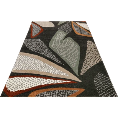 Abbildung von Esprit Teppich &quot;Hazel&quot;, rechteckig, schön weicher Kurzflor in modernem Design, bunt, Wohnzimmer