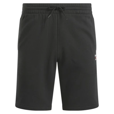 Abbildung von Reebok Identity Small LOGO Short kurze Sporthose, Herren, Größe: XL, Black/white/vector red