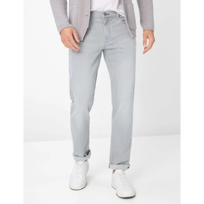 Abbildung von BRAX Style Cadiz Jeans Straight Leg, Herren, Größe: 33x30, Denim hellgrau