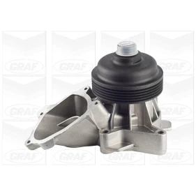 Abbildung von GRAF PA1054 Wasserpumpe mit Dichtung mechanisch Gusseisen 95 für Keilrippenriementrieb BMW: 5 Limousine, Touring, 7