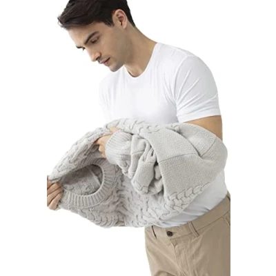Abbildung von mey Hybrid Unterhemd/shirt, Herren, Größe: 56, Weiss