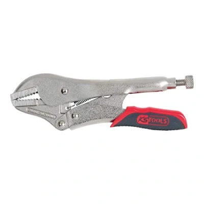 Abbildung von KS Tools 115.3012 Gripzange mit Easy Release, gerade Backen,50mm,L=250mm
