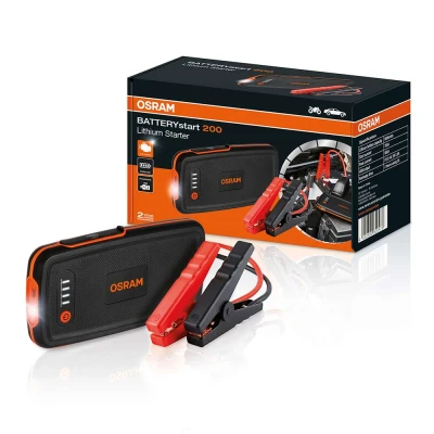 Abbildung von OSRAM BATTERYstart 200 OBSL200 Starthilfe Powerbank mit Hintergrundbeleuchtung