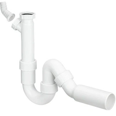 Abbildung von VIEGA Küchenwasserschloss 1 1/4 Ø40 mm mit Schlauchanschluss ohne Reinigungsstopfen