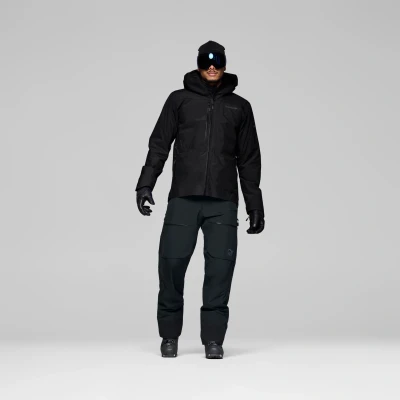 Abbildung von Norrøna Lofoten Goretex Insulated Jacket Hardshelljacke, Herren, Größe: XL, Caviar