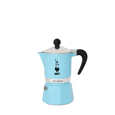 Abbildung von BIALETTI Espressokocher &quot;Rainbow&quot;, 0,06 l Kaffeekanne, Aluminium