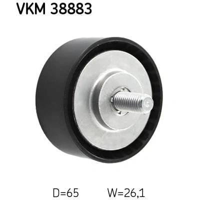 Abbildung von SKF VKM 38883 Umlenkrolle BMW: 2 Active Tourer, Gran X1, MINI: Schrägheck