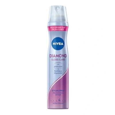 Abbildung von NIVEA Diamond Gloss Care Haarfixierlack mit Panthenol und Provitamin B5, 250ml