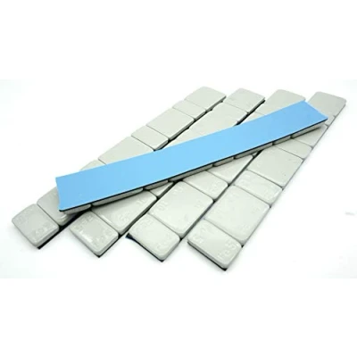 Abbildung von Felgenfactory 300g Auswuchtgewichte Silber 5x60g Riegel 5g+10g Aufteilung