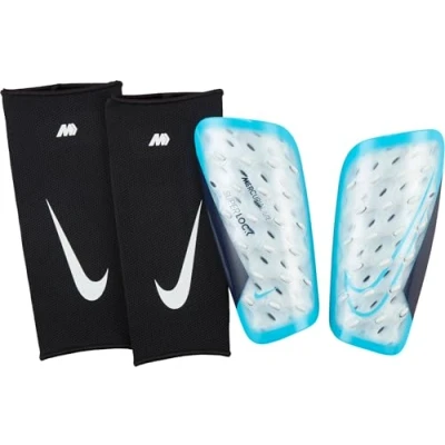 Abbildung von Nike Performance Mercurial LITE Superlock Unisex Schienbeinschoner, Größe: Medium, Blue fury/black