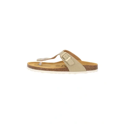 Abbildung von Palado by Sila Sahin Zehentrenner, Damen, Größe: 37, Gelbgold Schuhe