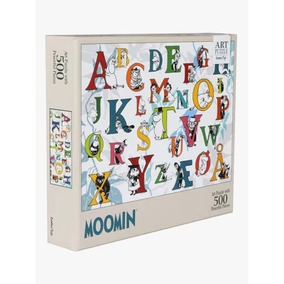 Abbildung von Barbo Toys Mumin ABC Puzzle 500 Teile