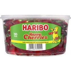 Abbildung von HARIBO Happy Cherries, Dose, 4er Pack, (4 x 1200g)