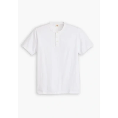Abbildung von Levi&#039;s Henley Tshirt basic, Herren, Größe: XS, White