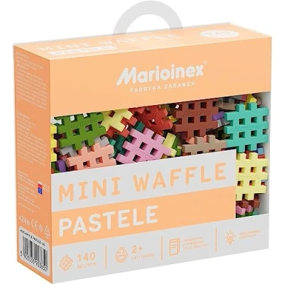 Abbildung von Marioinex Klocki Waffel Mini pastell 140 Stk. 2+