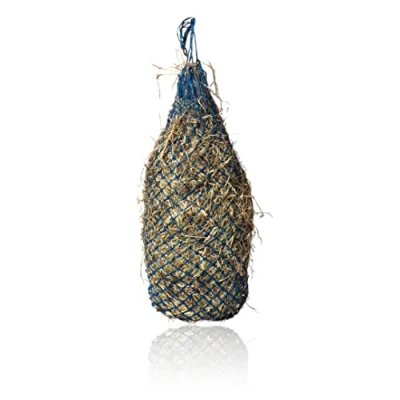 Abbildung von Engmaschiges Heunetz für Pferde Maschenweite 3x3 cm, Groß, Füllgewicht 3 4 kg (1x Türkis)