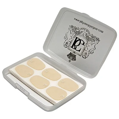 Abbildung von BG Bissplättchen breit transparent 0,4 mm (48 Stk.)