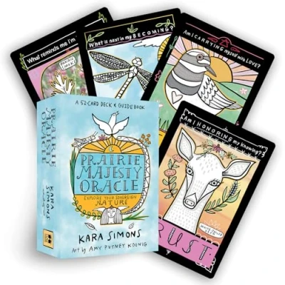 Abbildung von Prairie Majesty Oracle: A 52 card Deck and Guidebook