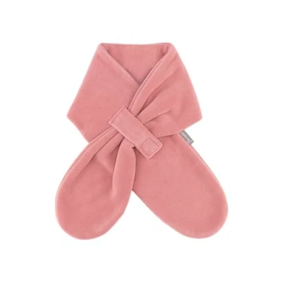 Abbildung von Sterntaler Mädchen Kinderschal aus Microfleece, mattrosa, 70