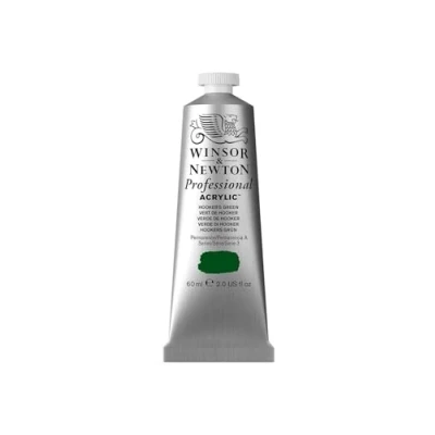Abbildung von Winsor &amp; Newton 2320311 Professional Acrylfarbe in Künstlerqualität, hohe Farbbrillanz Deckkraft, Archivqualität, 60ml Tube Hooker&#039;s Grün
