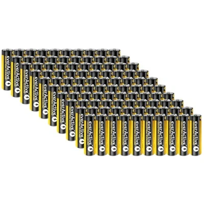Abbildung von 100 Stück Everactive Industrial Batterien Mignon AA 2700 mAh 1,5 V HR06 Alkaline