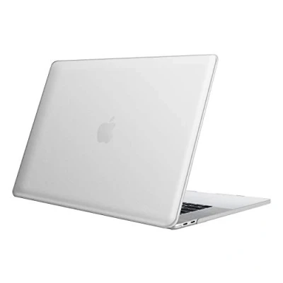 Abbildung von Fintie Hülle Kompatibel mit MacBook Pro 16 (2020 2019) A2141 Ultradünne Glatt Hartschale Schutzhülle Snap Case 16&quot; Touch Bar &amp; ID, Frost Klar