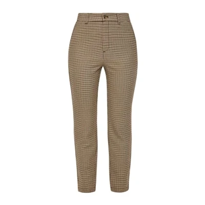 Abbildung von s.Oliver Regular MIT Hahnentrittmuster Chino, Damen, Größe: 38, Schwarz