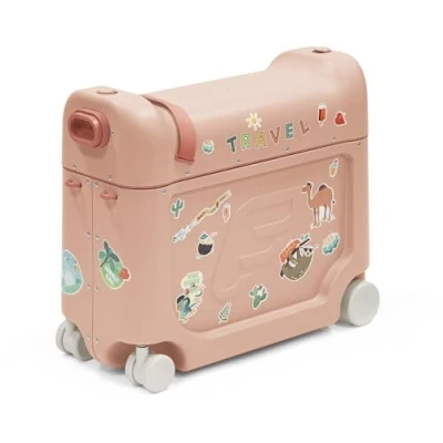 Abbildung von Stokke Kinderkoffer JetKids BedBox Aufsitzkoffer mit Bettfunktion, 4 Rollen, Als Handgepäck zulässig