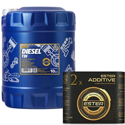 Abbildung von 10 Liter, MANNOL 7909 Diesel TDI 5W 30 inkl. Motoröladditiv 9929