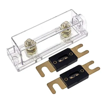 Abbildung von ETOPARS 150A ANL Sicherungshalter Auto Sicherungen beschichteter 150 AMP Sicherung Automotive Audio Sicherheit schützen für 0 2 4 Gauge Draht