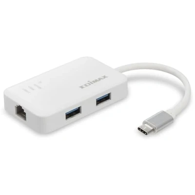 Abbildung von Edimax EU 4308 USB C zu 3 Port 3.0 Gigabit Ethernet Hub
