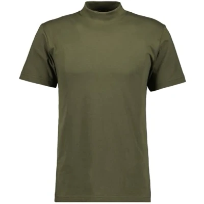 Abbildung von RAGMAN Herren Stehkragenshirt Kurzarm M, Dunkelgrün 393