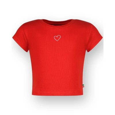 Abbildung von T shirt Basic Crop Rib Tee