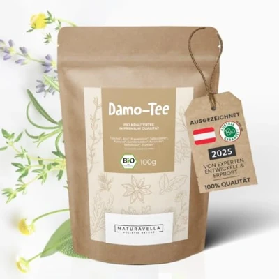 Abbildung von Dr. Elisabeth Damo Tee Bio Kräuter mit Fenchel, Anis, Minze, Salbei, Kamille Darm &amp; Verdauung ca. 50 Tassen Lose 100g