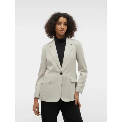 Abbildung von Vero Moda Vmrita Kurzmantel, Damen, Größe: Large, Silver lining