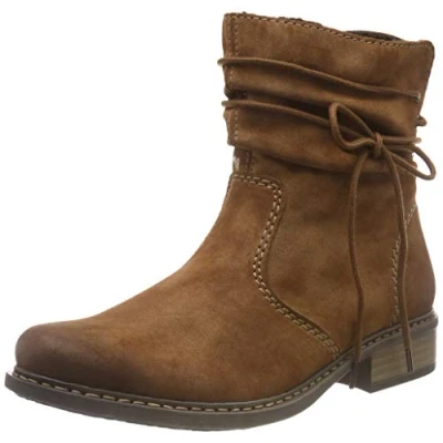 Abbildung von Rieker Schnürstiefelette, Damen, Größe: 38, Reh Schuhe