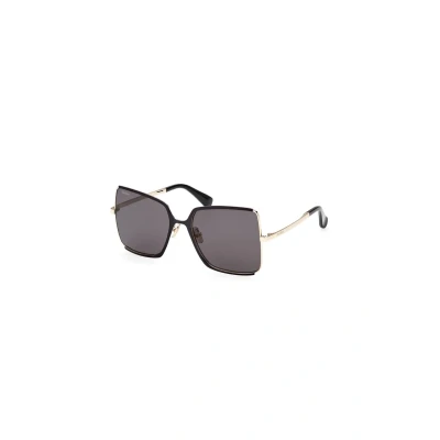 Abbildung von Max Mara WEHO Sonnenbrille, Damen, Größe: One Size, Oro grigio fumo