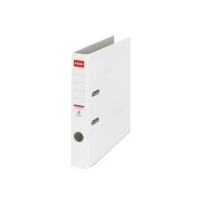 Abbildung von Esselte DIN A4 Ordner, Weiß, 52 mm Rückenbreite, Kunststoff, 1er Pack, 81190