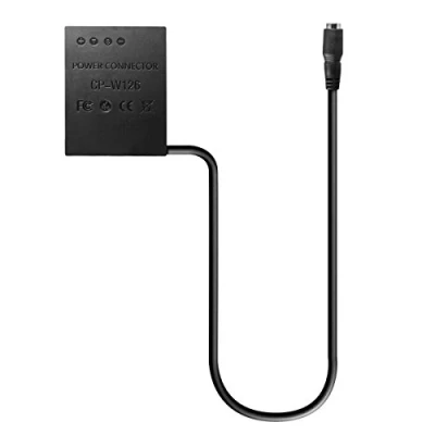 Abbildung von DC Kuppler, Akkuadapter kompatibel mit Fuji CP W126 ersetzt NP